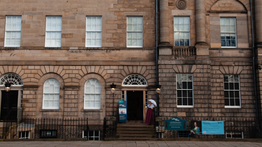 The front of the Georgian House in Edinburgh, one of the best-preserved 18th century places to visit in Edinburgh.